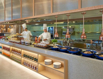 酒店厨房设备厂家和你聊聊星级酒店自助餐台的那些事