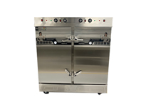 成都中央厨房设备厂家告诉你高端电气两用蒸饭柜有什么特点